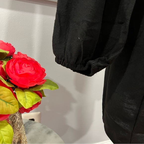 Good Luck Gem Black Twofer Shrug Dress - Size Medium- New With Tag- Reemoly - Picture 13 of 15